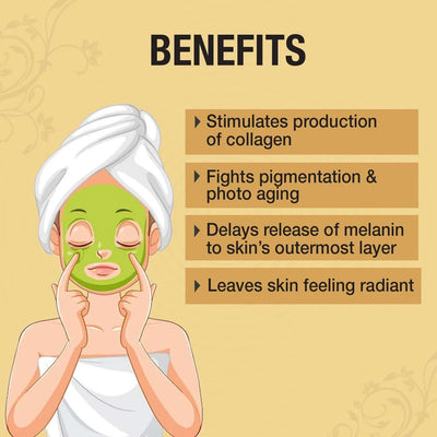 Raaga Professional Stem Cells Infused Gold Facial Kit – 6 Step Advanced Brightening Facial with Colloidal Gold & Red Flash Grape Stem Cells | Reduces Pigmentation & Boosts Radiance – 61 gm