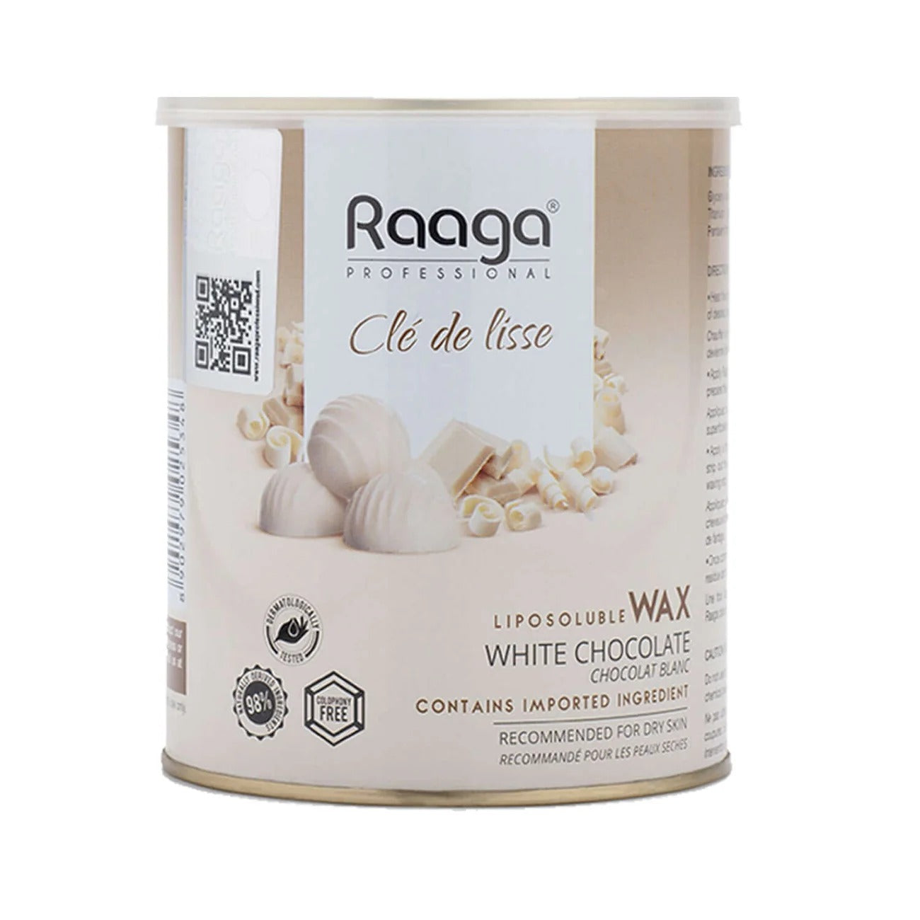 Raaga Professional White Chocolate Liposoluble Body Wax – 800ml