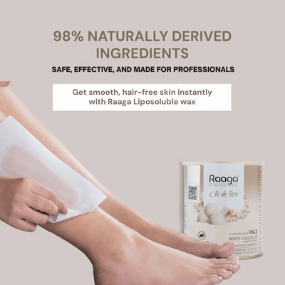 Raaga Professional White Chocolate Liposoluble Body Wax – 800ml