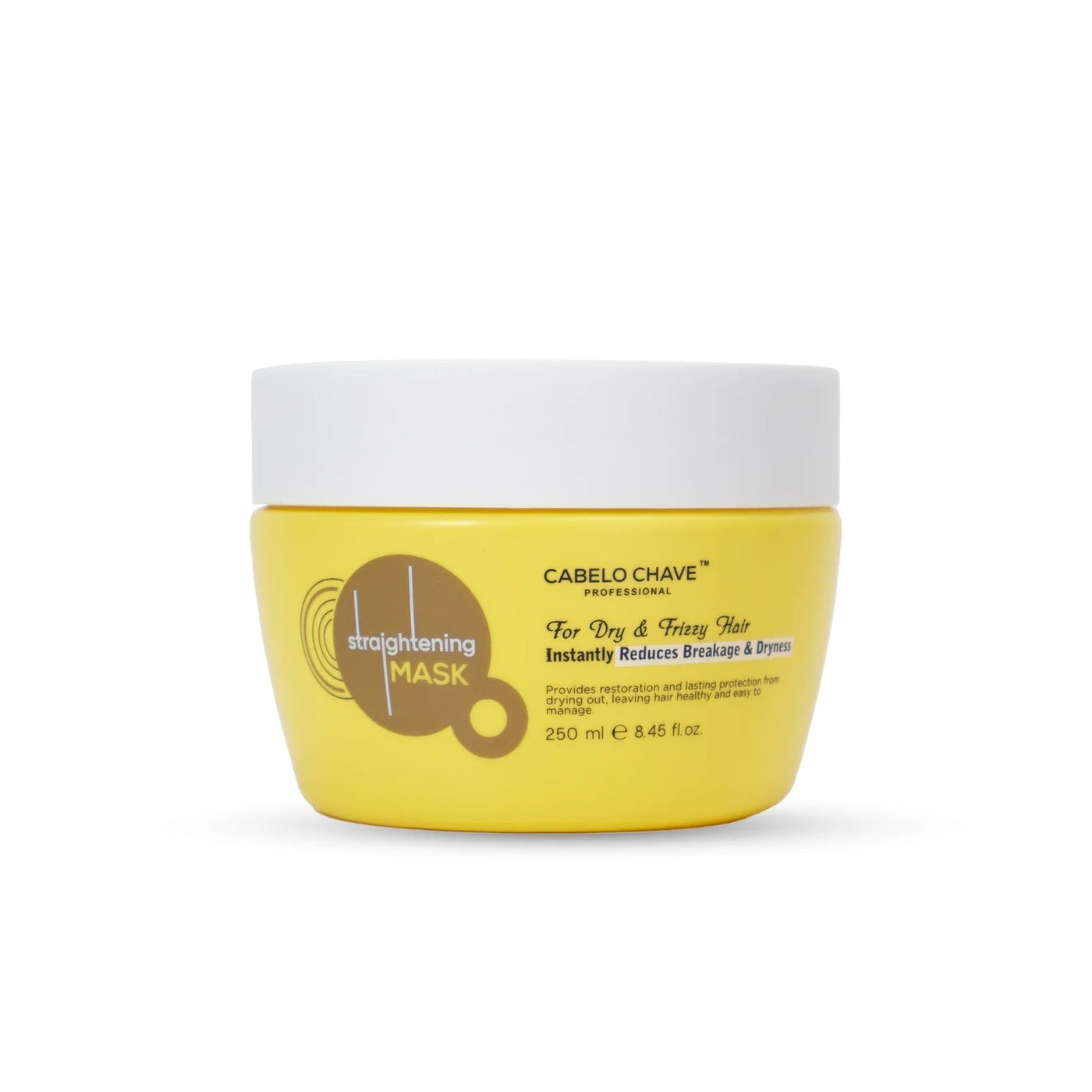 Cabelo Chave Straightening Mask – Smooth & Sleek Hair Solution
