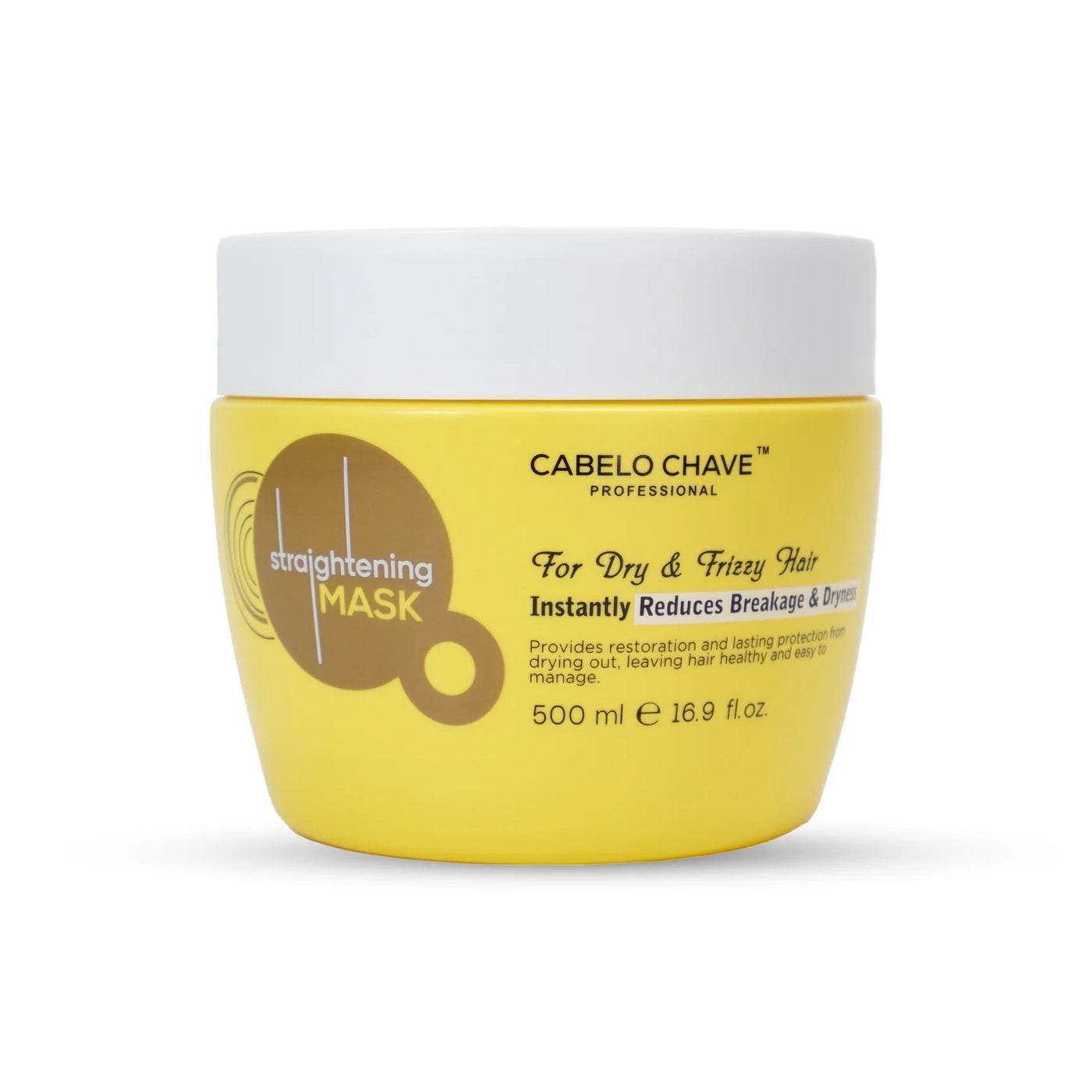 Cabelo Chave Straightening Mask – Smooth & Sleek Hair Solution