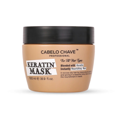 CABELO CHAVE Keratin Hair Mask for Men & Women - 500ml