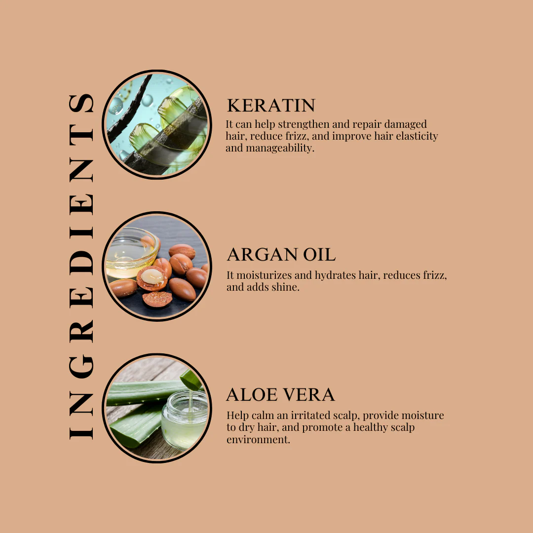 Cabelo Chave Professional Keratin Shampoo 300ML