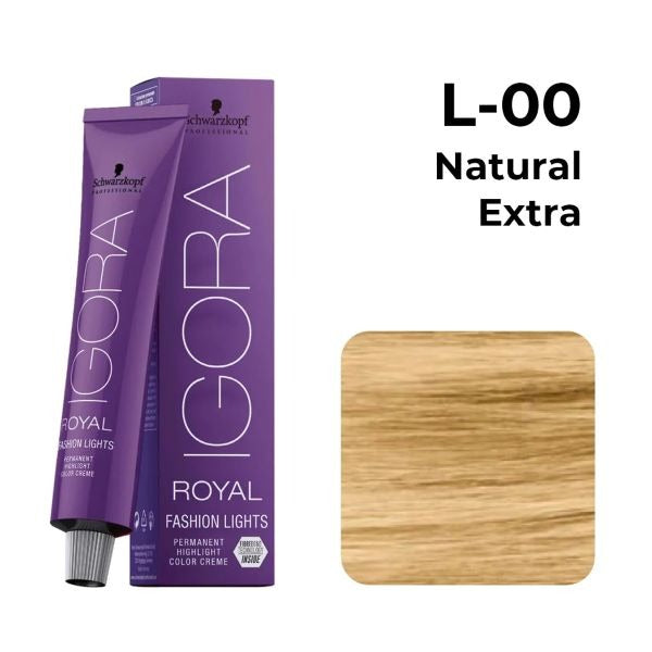 Schwarzkopf Professional Igora Royal Fashion Permanent Color Creme (L-00 Natural Extra)