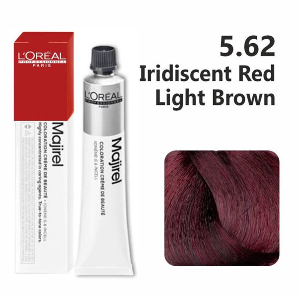 L'oreal Professionnel Paris Majirel - 5.62 (Iridiscent Red Light Blonde)