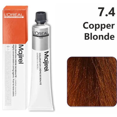 L'oreal Professionnel Paris Majirel - 7.4 (Copper Blonde)