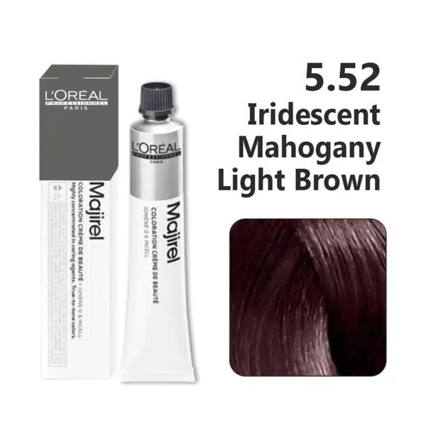 L'oreal Professionnel Paris Majirel - 5.52 (Iridescent Mahogany Light Brown)
