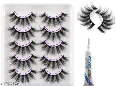 MARY JOK 3D FAUX MINK Multi-Dimensional Lashes 5 Pair Pack #2