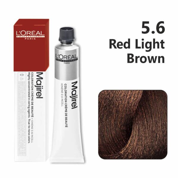 L'oreal Professionnel Paris Majirel - 5.6 (Red Light Brown)