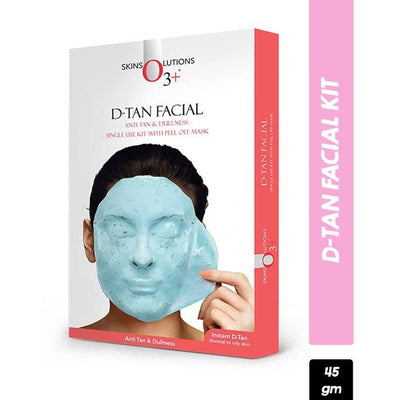 O3+ D-tan Facial Kit With Peel Off Mask