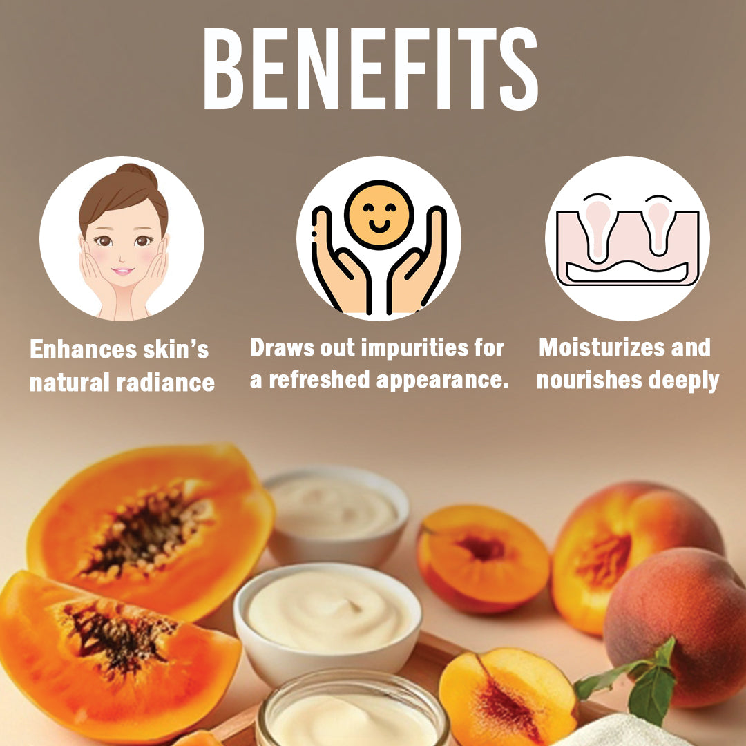 Rubaaz Papaya And Peach Body Wrap 1Kg