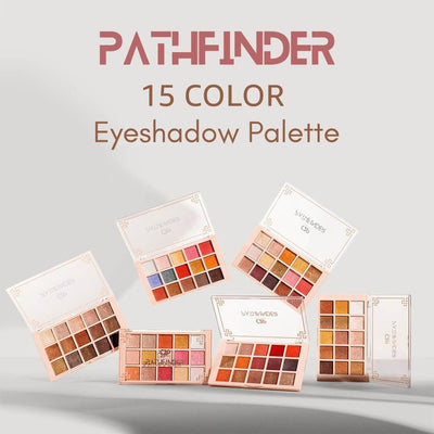 C2P Pathfinder 15 Color Eye Shadow Palette - 24g