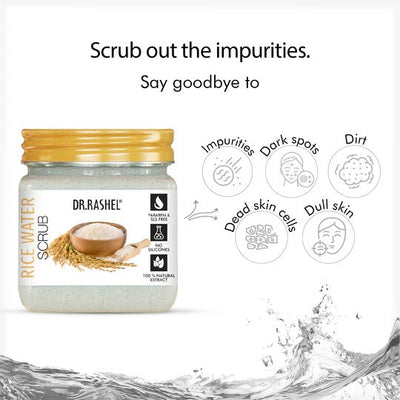 DR.RASHEL Rice Water Face & Body Scrub