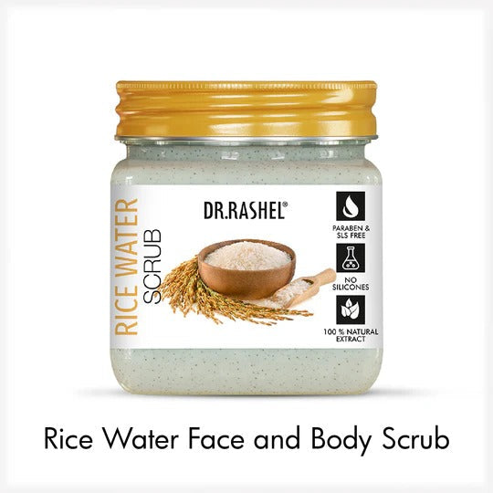 DR.RASHEL Rice Water Face & Body Scrub