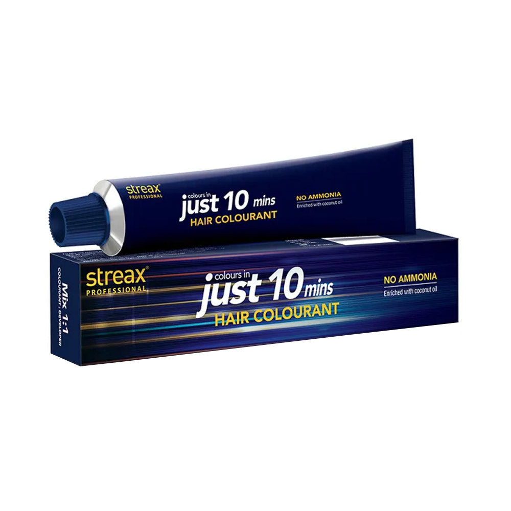 Streax Professional Just 10 hair colourant cream Natural Brown No-4 - 60 gms