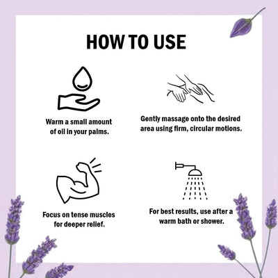 RUBAAZ Swedish Body Massage Oil